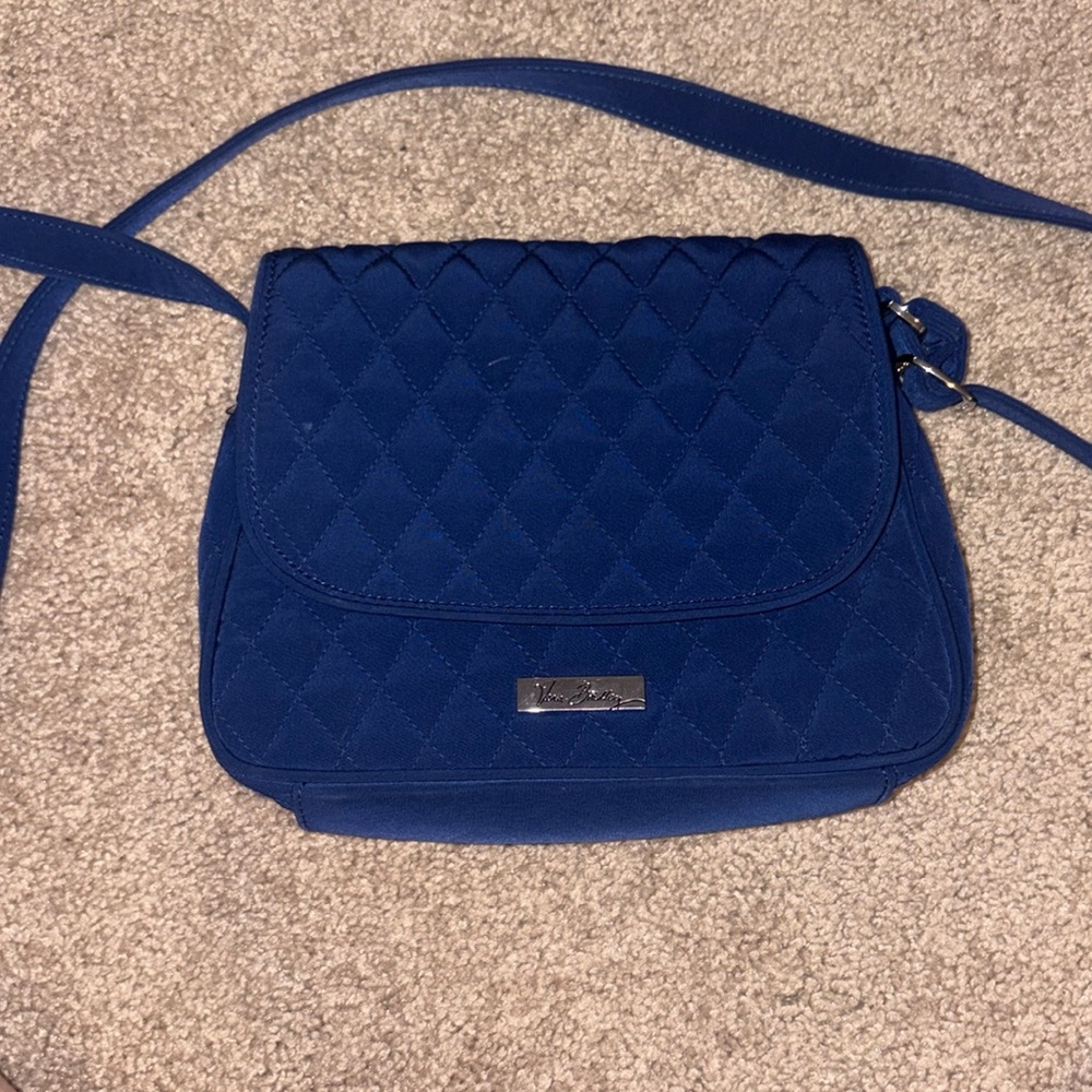 Vera Bradley Quilted Blue Bag